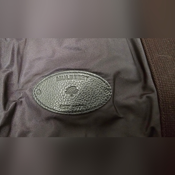 New without Tag, Mulberry foldable light black travel duffel bag with pocket - Picture 5 of 5